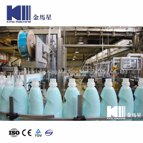 Automático Antibacteriano Desechable 84 Desinfectante Llenado Líquido Gel Alcohol Líquido Lavado de manos Desinfectante Mezcla y Llenado de botellas Tapado Etiquetado Máquina de embalaje